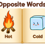 Opposite words flashcards