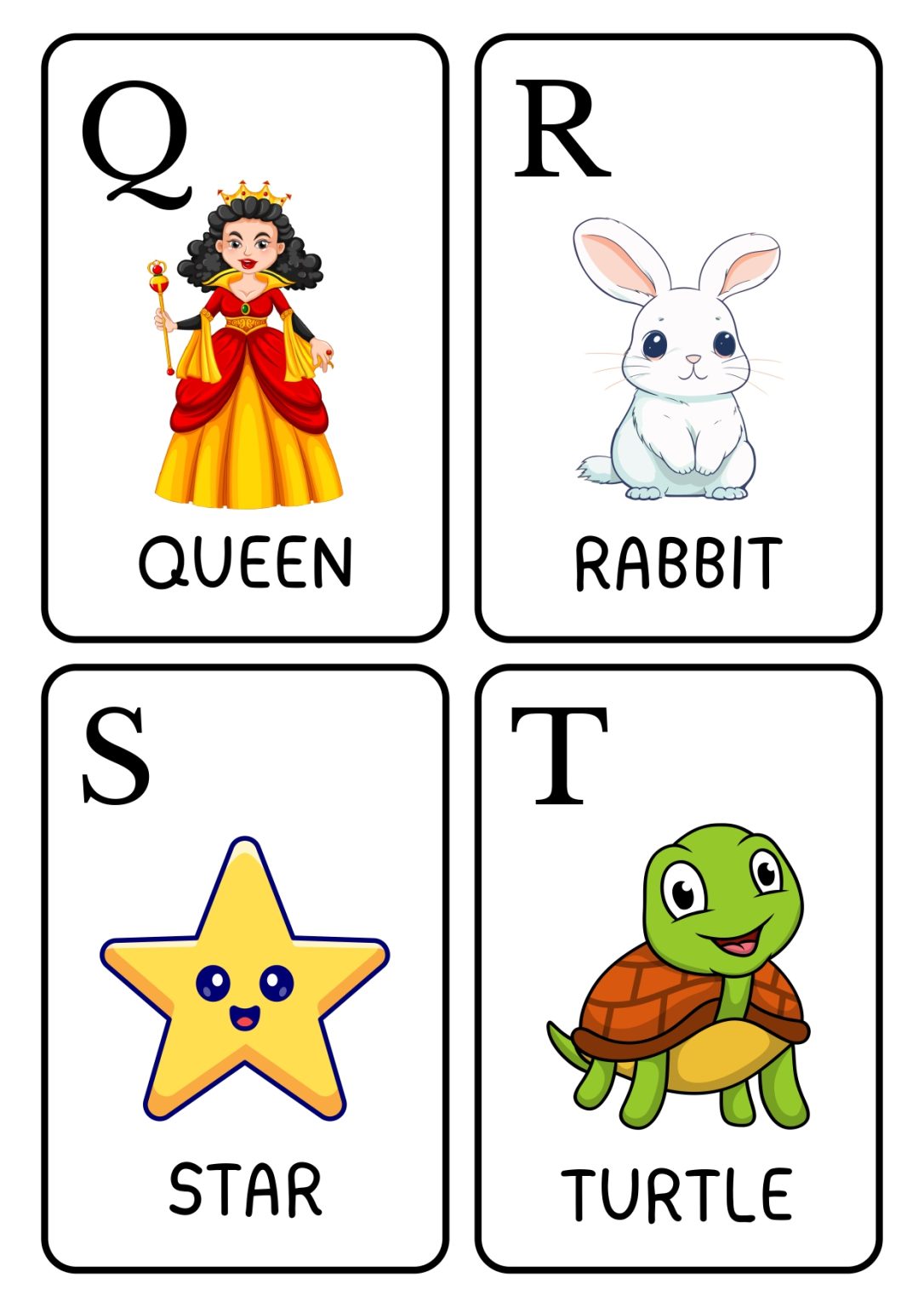 Printable Flashcards for 2-Year-Olds - govincards.com