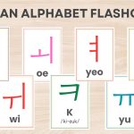 Korean Alphabet Flashcards