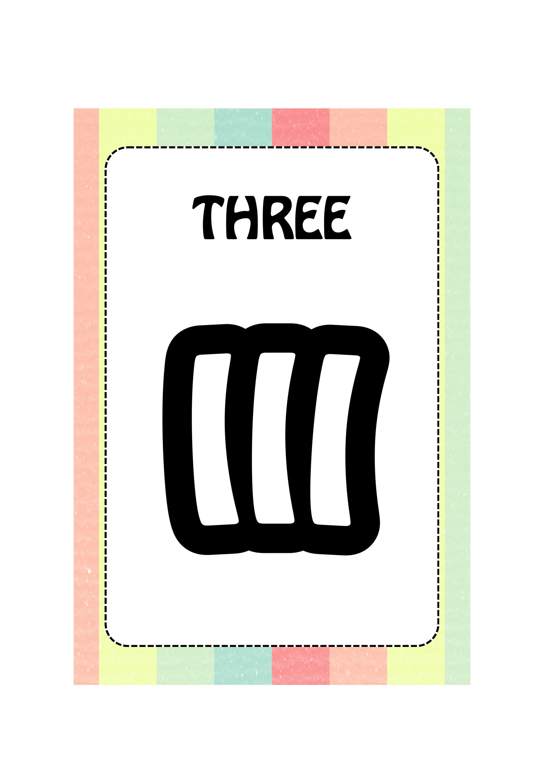 Roman Numbers Flashcards for Kids - govincards.com